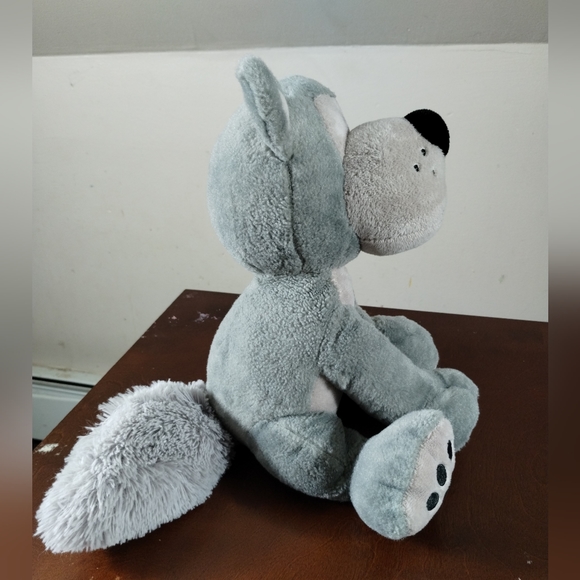 ✓Fiesta Great Wolf Lodge Sitting Gray WOLFIE 10" Stuffed Animal Plush - Picture 5 of 16